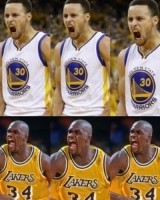 开云体育网站-5个鲨鱼对阵5个库里谁赢？奥尼尔：库里赢&amp;他没有弱点 我罚球不行